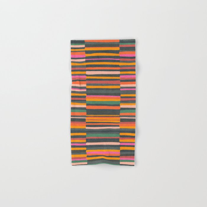 Striped pattern 02 Hand & Bath Towel