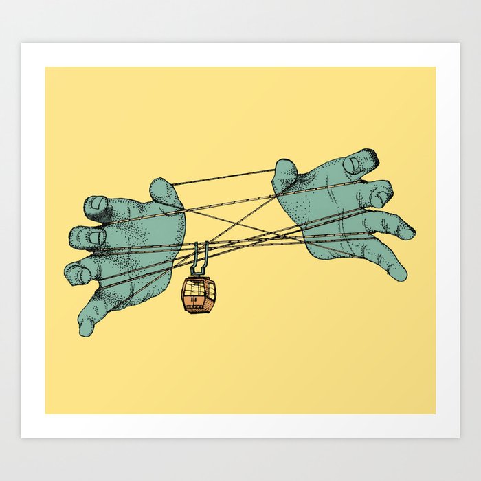 world in our hands Art Print