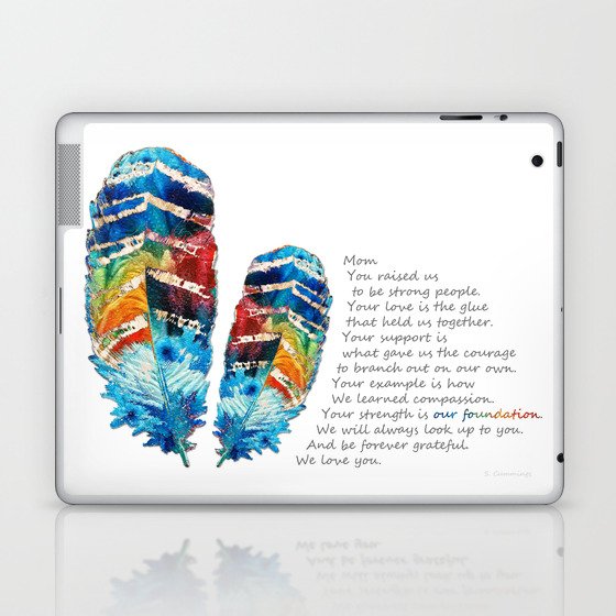 A Mother's Love Art - From All Of Their Children Laptop & iPad Skin