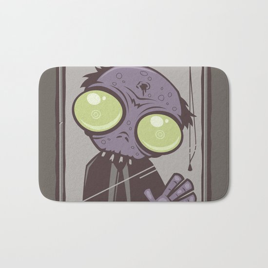 Office Zombie Bath Mat