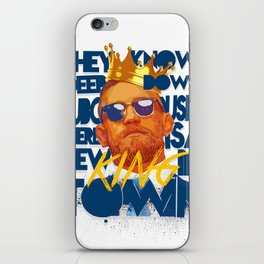 King of the Ring iPhone Skin