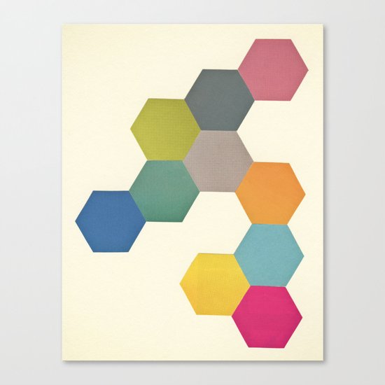 Honeycomb I Canvas Print