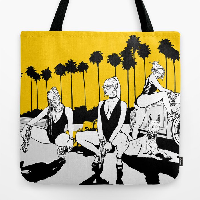 Supreme girls Tote Bag by BENO Society6