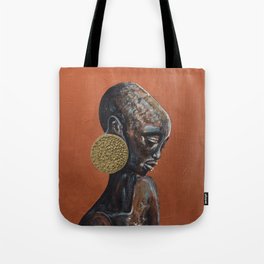 African Girl Tote Bag