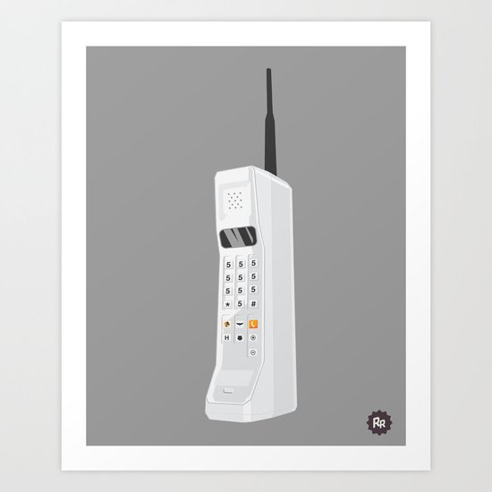 Movie Phone Art Print