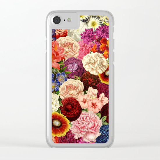 Spring Explosion Clear iPhone Case