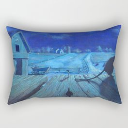 Full Moon Rectangular Pillow