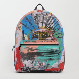 Close your eyes and breathe deeply Backpack