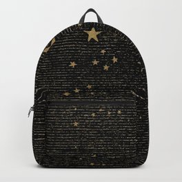 Paper Texture Stars Illustration from A high-school astronomy - Hiram Mattison - 1859 Backpack