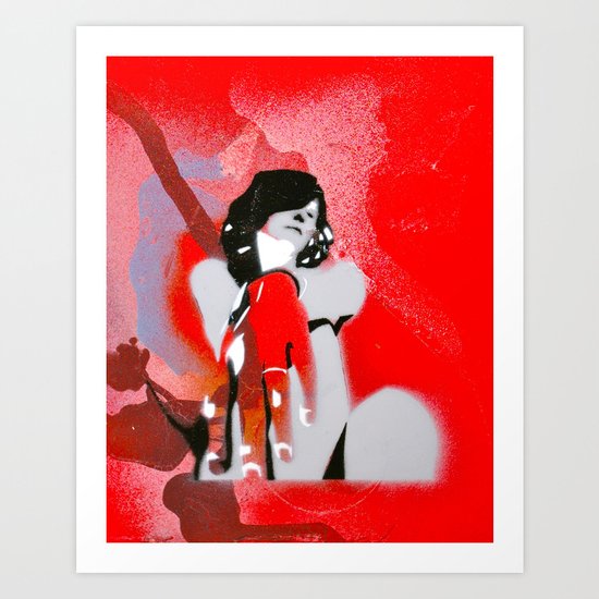 recline . 1 Art Print