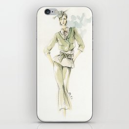 Fashion Illust-original design iPhone Skin