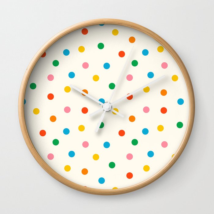 Joyful Dots Wall Clock
