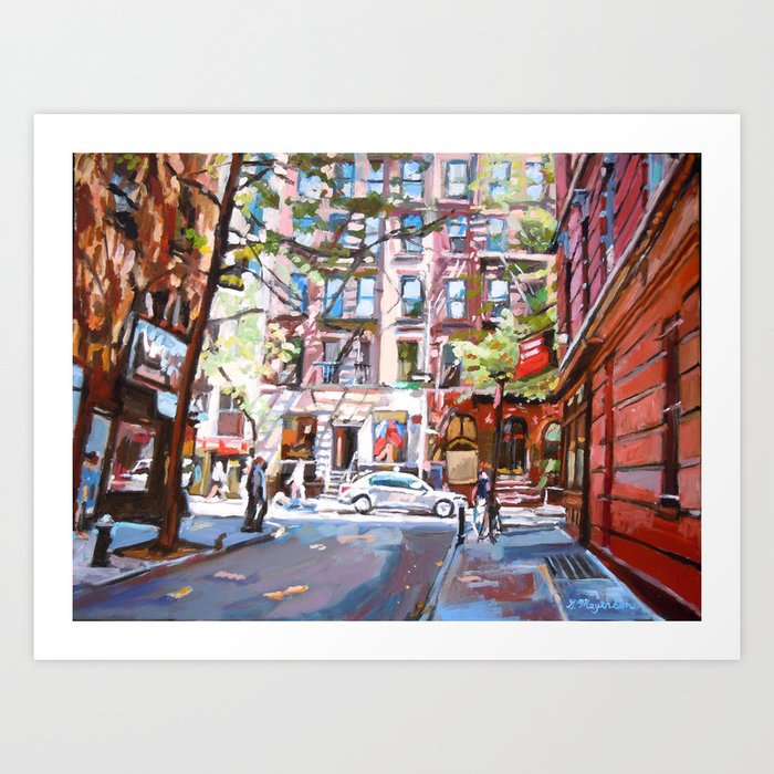 Minetta Lane, Greenwich Village Art Print