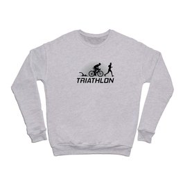 Triathlon Endurance Sports Athlete Gift Crewneck Sweatshirt