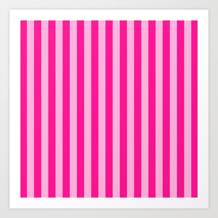 With sales pink stripes