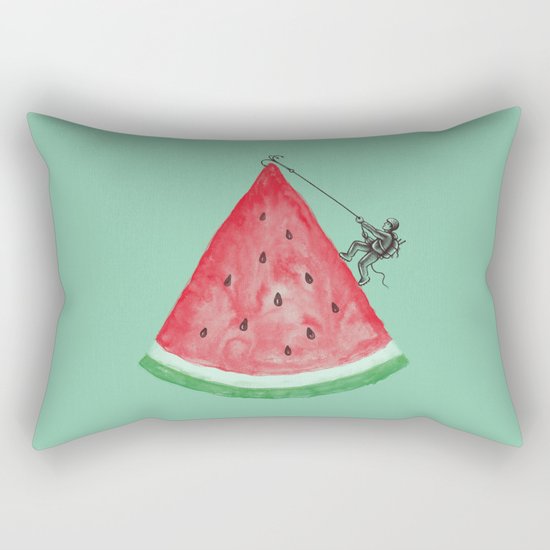 Summer Climb Rectangular Pillow