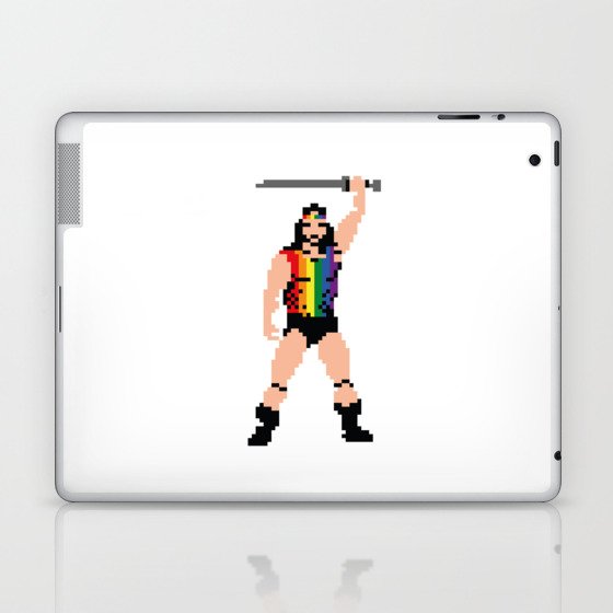 The Open Minded Barbarian Laptop & iPad Skin