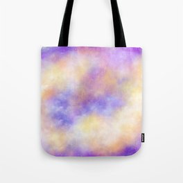 Purple & Orange Twister Galaxy Tote Bag