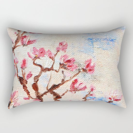 Sakura, spring Rectangular Pillow