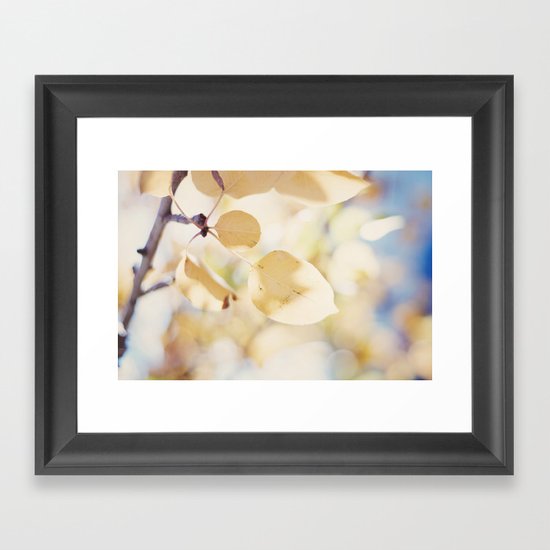 Fall. Framed Art Print