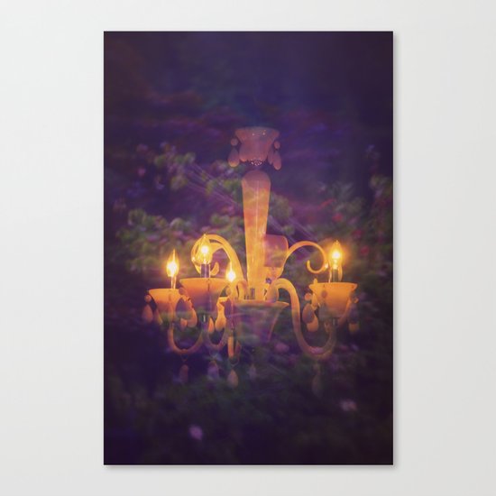 window reflection Canvas Print