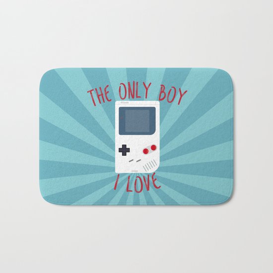 The only BOY i love! Bath Mat
