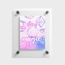 Stay magic cute Floating Acrylic Print