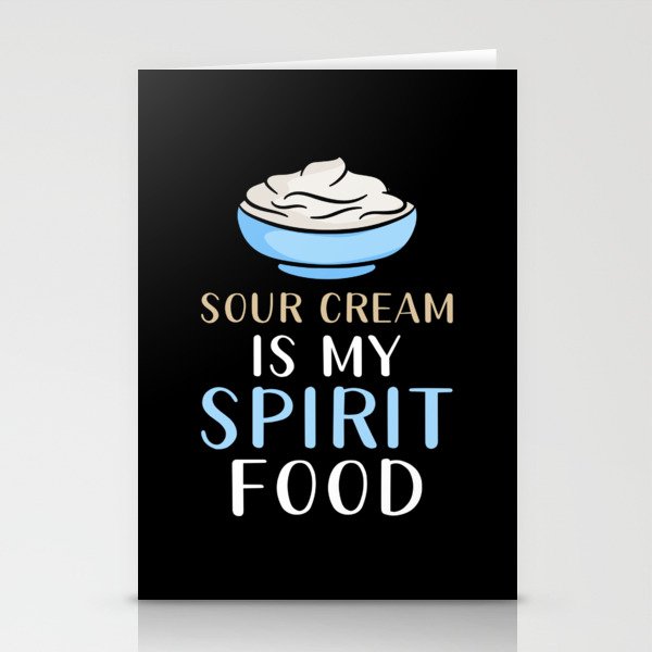 Sour Cream Stationery Cards