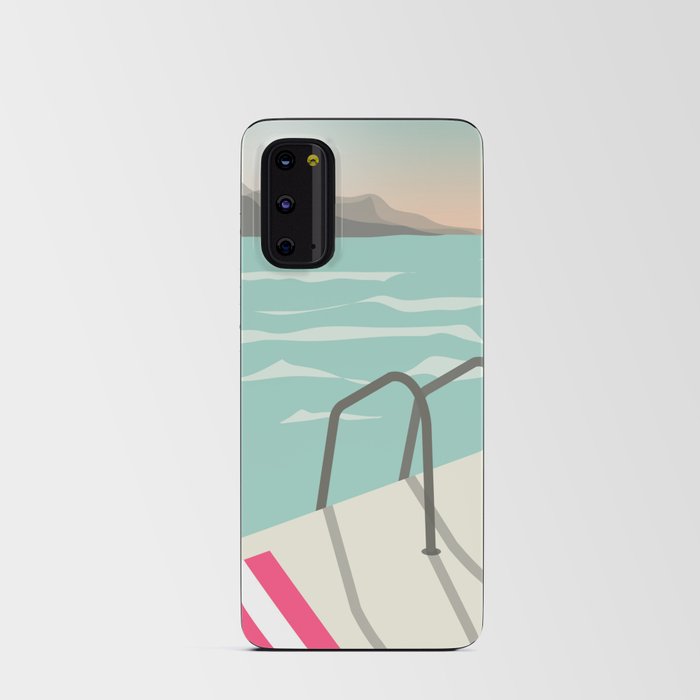 Stepping into the Sea, Croatia Android Card Case