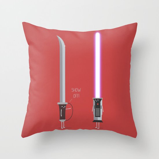 Show Off Throw Pillow