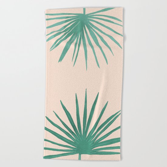Petticoat Palms Beach Towel