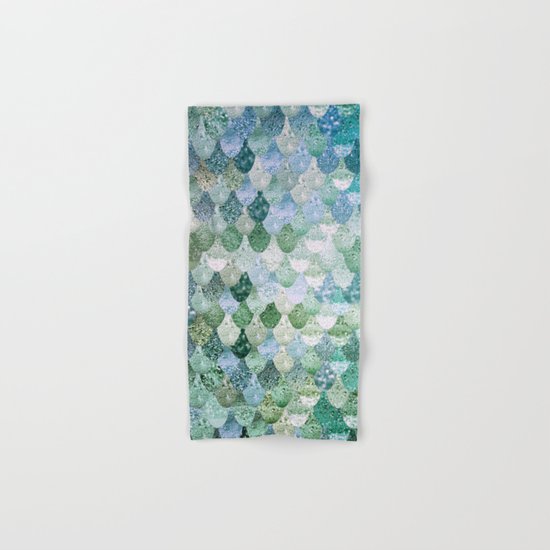 REALLY MERMAID OCEAN LOVE Hand & Bath Towel