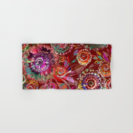 Floral abstract(54) Hand & Bath Towel