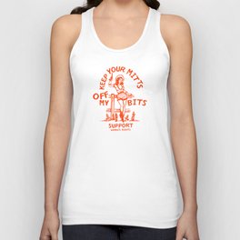 Feminist Quote: Women's Rights & Feminism Cowgirl Unisex Tank Top