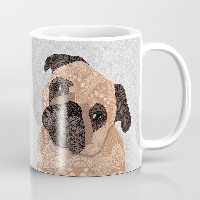 Pug Hug Coffee Mug