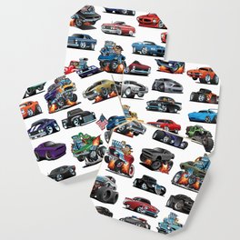 American Hot Rods, Muscle Cars, Street Rods, Pickup Trucks and Motorcycle Cartoons Coaster