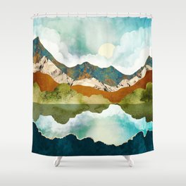 Spring Mountains Shower Curtain