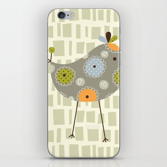 Grey Tweetie Bird iPhone & iPod Skin