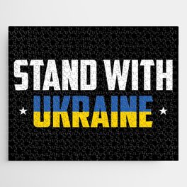 Stand With Ukraine Jigsaw Puzzle
