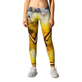 Crown “B” – NEON Leggings | Bless, Blessed, Universe, Breath, Somebody, Touch, Birth, Art, Loves, Shine 