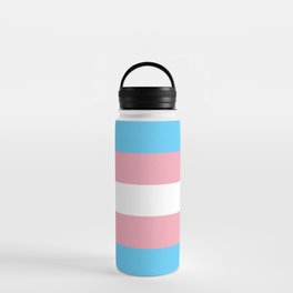 Transgender Pride Flag Water Bottle