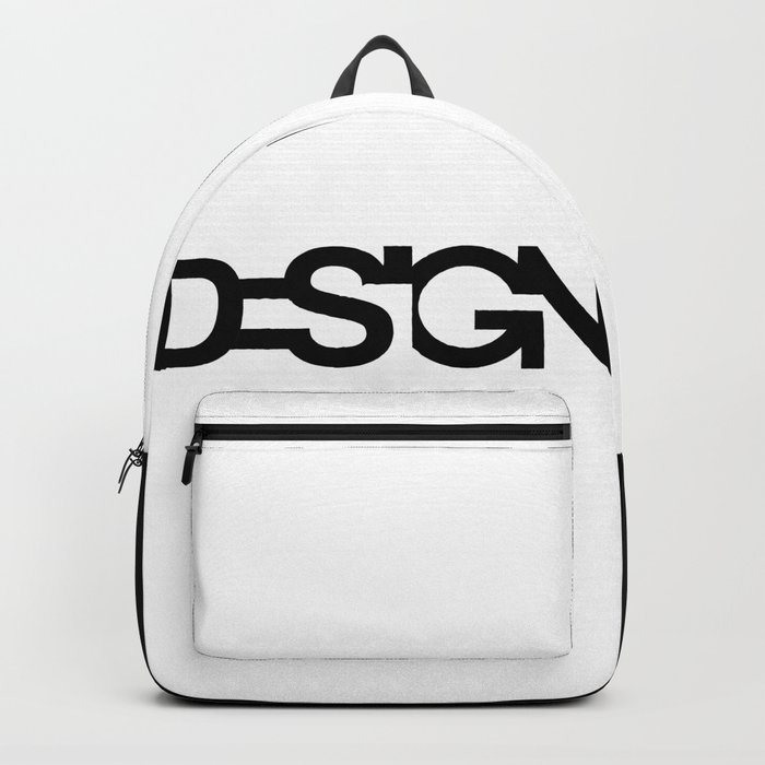 Typo top black backpack