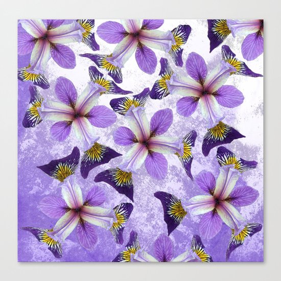 In the eye of the Iris Canvas Print