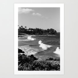 The Beach // Maui, Hawaii Art Print