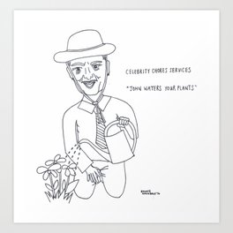 John Waters Art Print