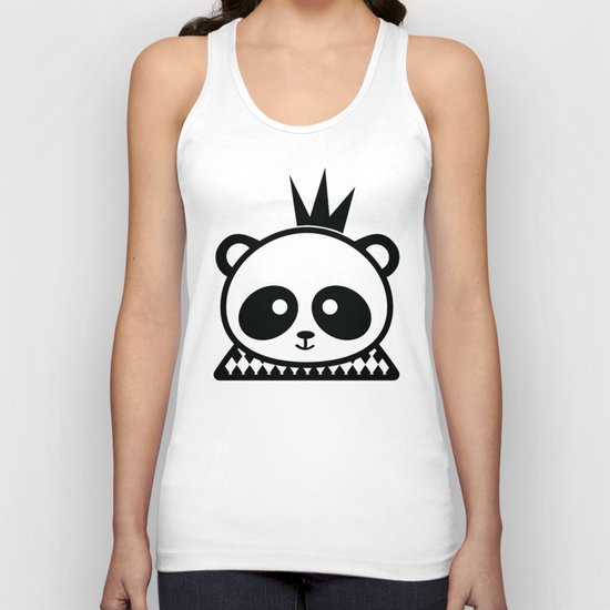 Panda Prince Unisex Tank Top