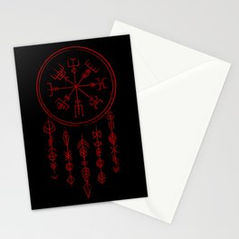 Vegvisir the Viking magical compass. Stationery Card