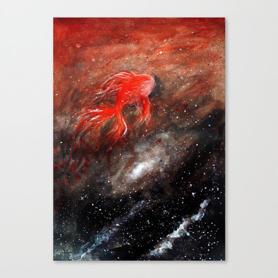 goldfish cosmos Canvas Print