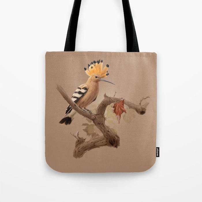 Hoopoe bird Tote Bag