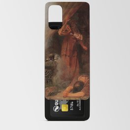  Saul And The Witch Of Endor - Edward Henry Сorbould Android Card Case